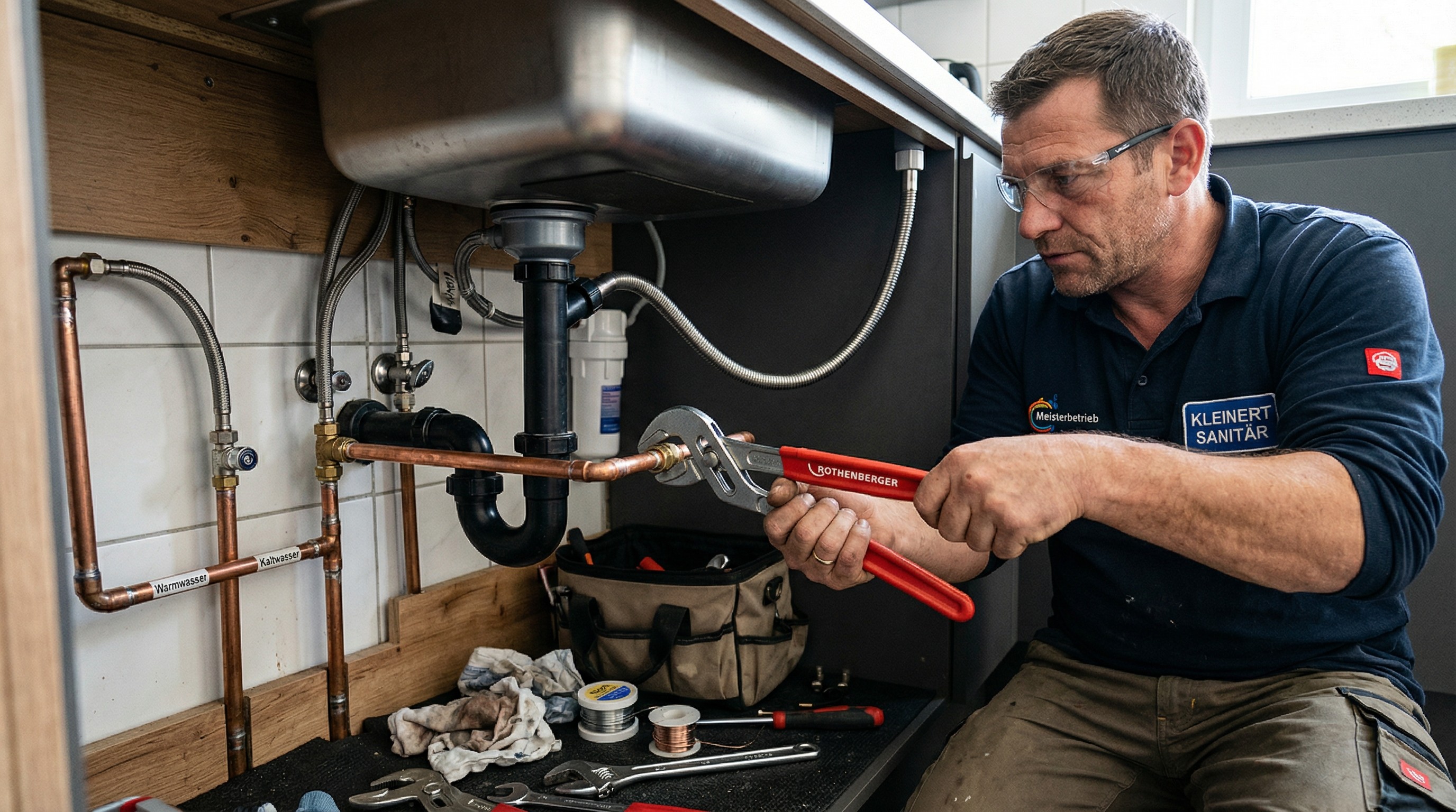Volker Lüdemann GmbH Sanitär, Badsanierung, Klempnerei – Sanitärinstallateur Wedel
